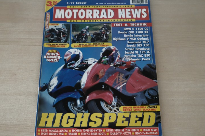 Motorrad News 08/1999